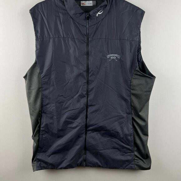 KJUS Radiation Big Spring Vest Mens 2XL Size 56 Full Zip Performance Jacket - Picture 1 of 7